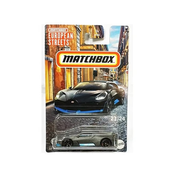 Matchbox - 2024 European Streets - 2018 Bugatti Divo (Grey)