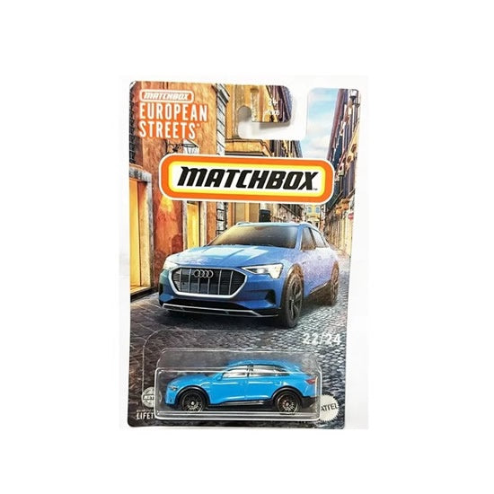 Matchbox - 2024 European Streets - Audi e-tron (Light Blue)