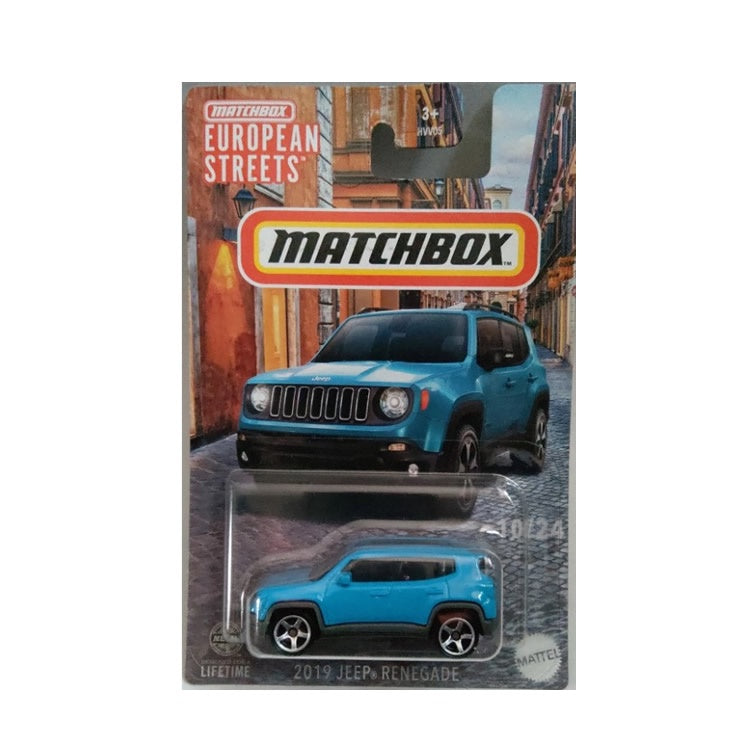 Matchbox - 2024 European Streets - 2019 Jeep Renegade (Teal)