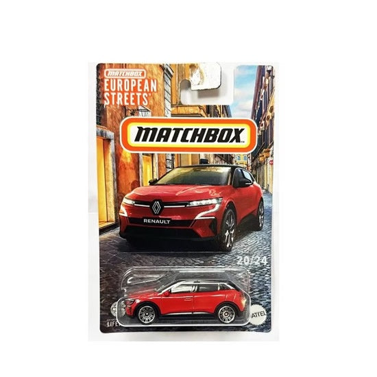 Matchbox - 2024 European Streets - Renault Megane (Red)