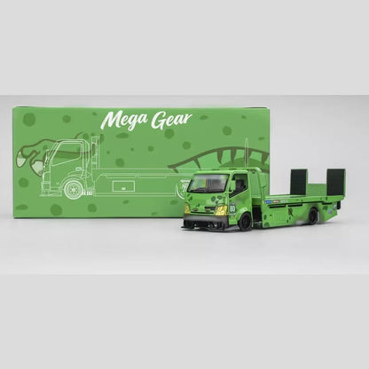 Mega Gear - H300 Custom Flat Bed Tow Truck 'Rexy' - 1:64 Scale