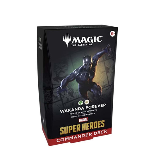 Magic: The Gathering - Marvel Super Heroes - Commander Deck - Wakanda Forever