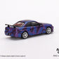 MiniGT - Nissan Skyline GT-R (R34) V-Spec II Digital Camouflage Purple