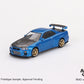 MiniGT - Nissan Skyline GT-R (R34) Top Secret Bayside Blue