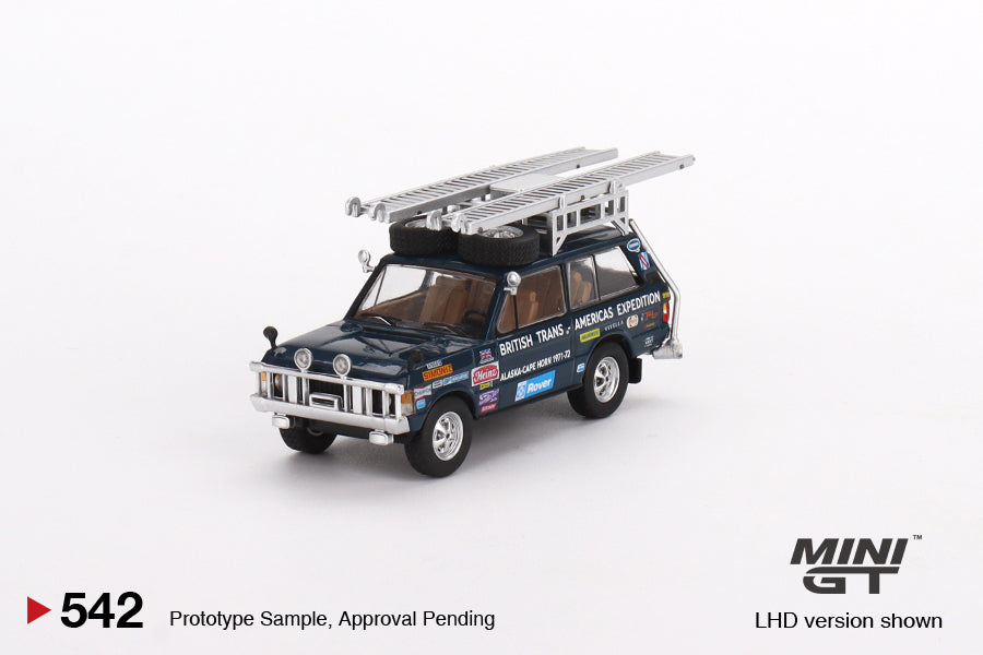 MiniGT - Range Rover 1971 British Trans-Americas Expedition