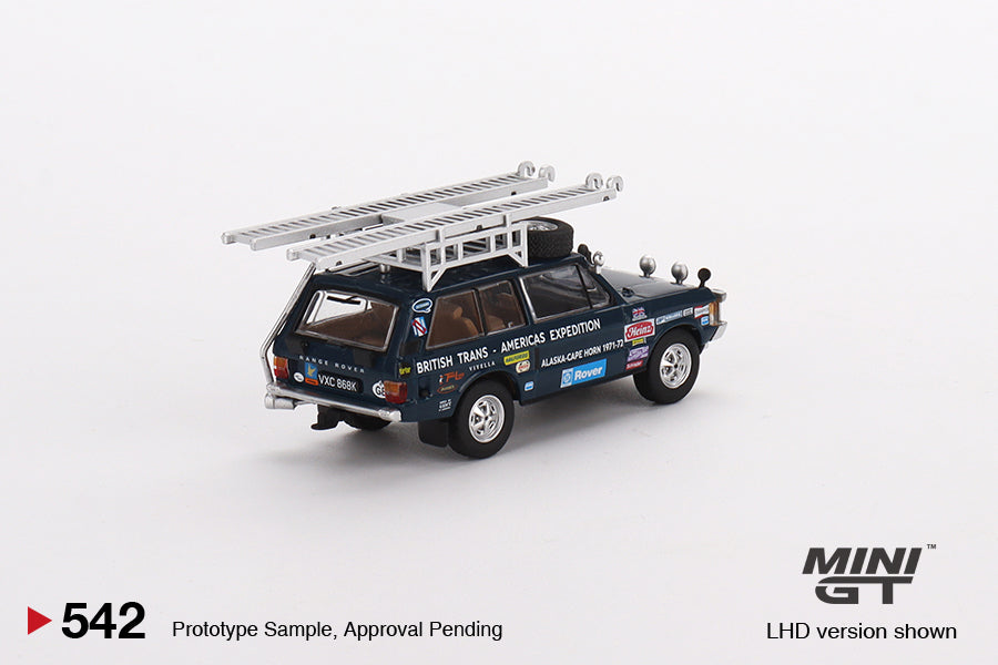 MiniGT - Range Rover 1971 British Trans-Americas Expedition