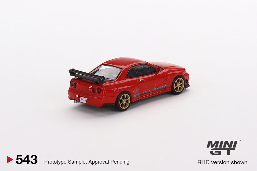 MiniGT - Nissan Skyline Tommykaira R RZ Edition Red