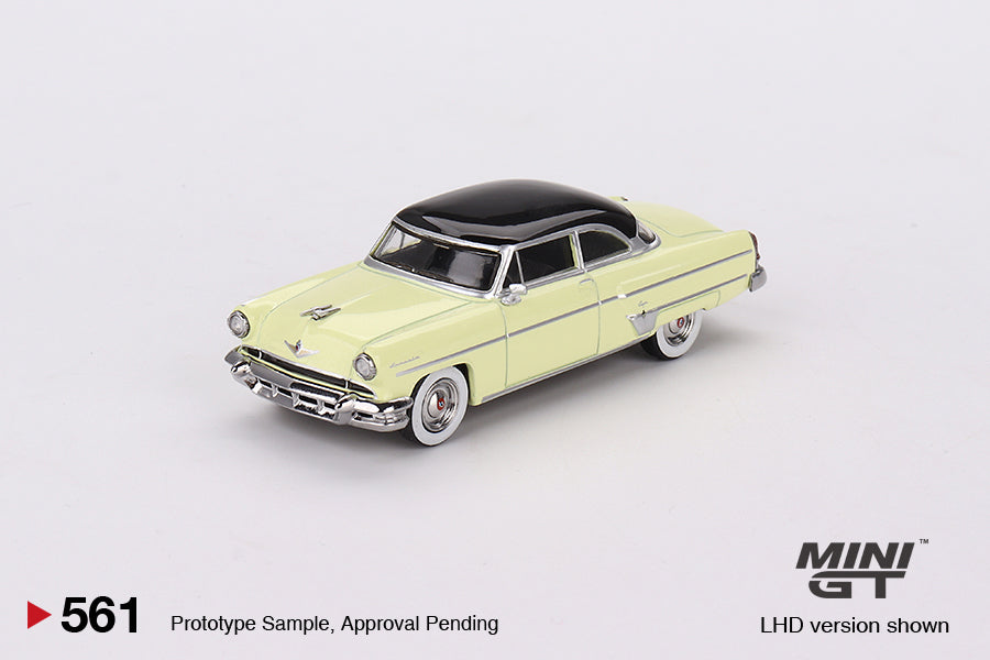 MiniGT - Lincoln Capri 1954 Premier Yellow