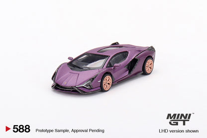 MiniGT - Lamborghini Sián FKP 37 Matte Viola SE30