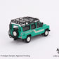 MiniGT - Land Rover Defender 110 1985 Country Wagon Trident Green