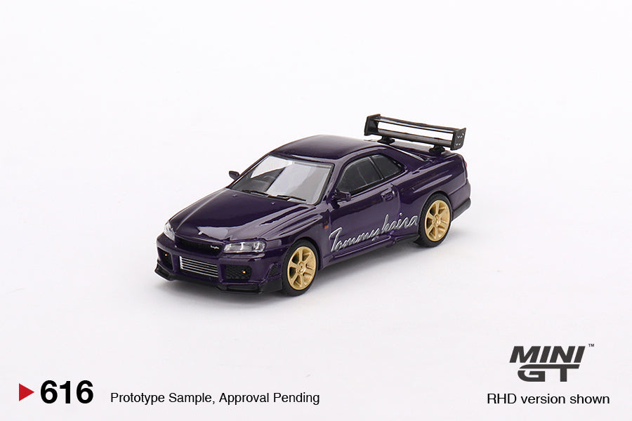 MiniGT - Nissan Skyline GT-R (R34) Tommykaira R-Z Midnight Purple