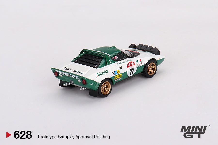 MiniGT - Lancia Stratos HF 1975 Rally Sanremo Winner #11