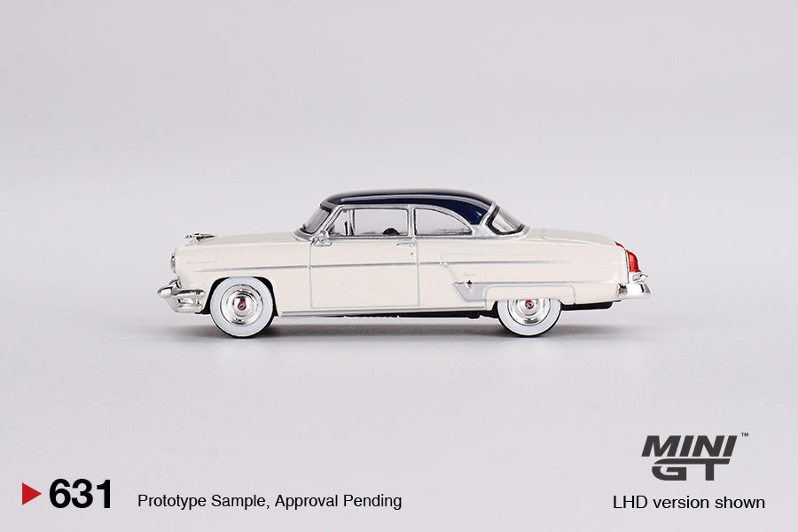 MiniGT - Lincoln Capri 1954 Arctic White