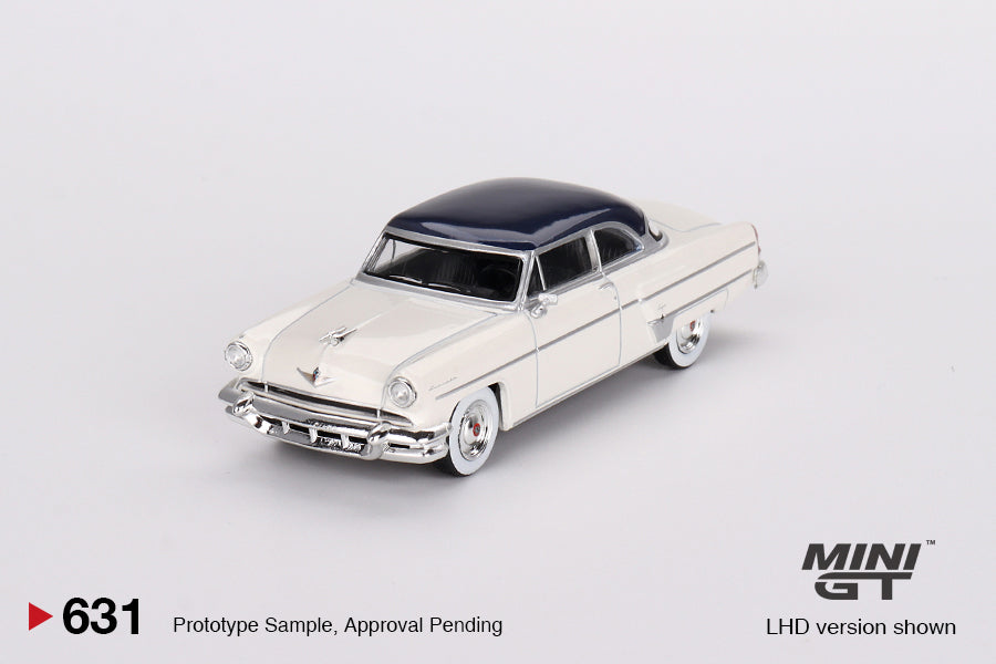 MiniGT - Lincoln Capri 1954 Arctic White