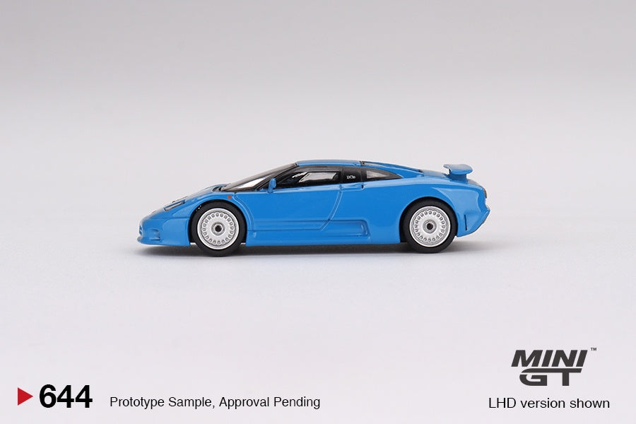 MiniGT - Bugatti EB110 GT Blu Bugatti