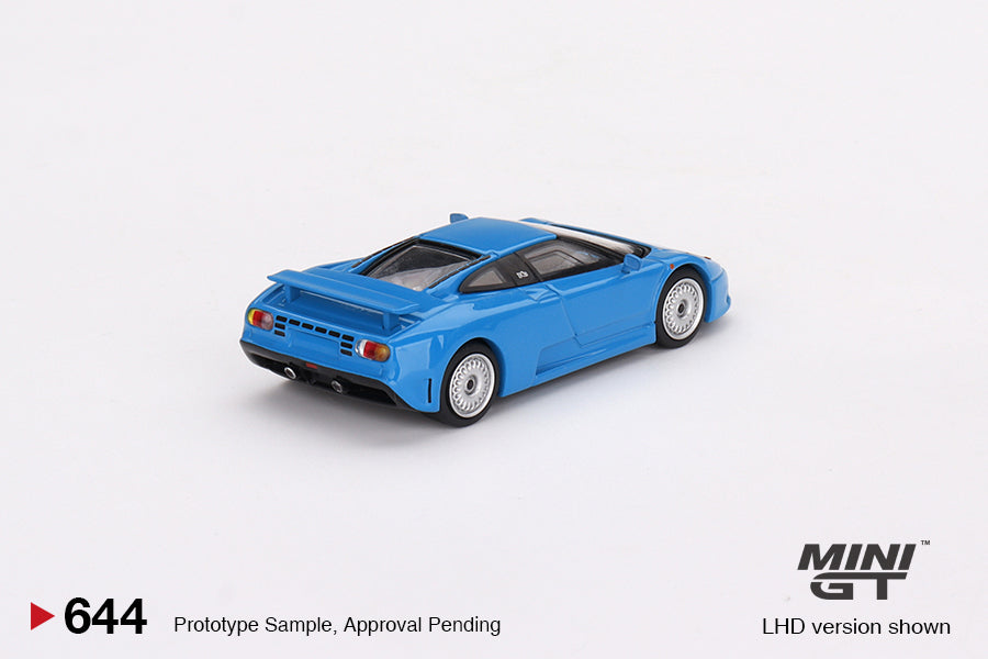 MiniGT - Bugatti EB110 GT Blu Bugatti