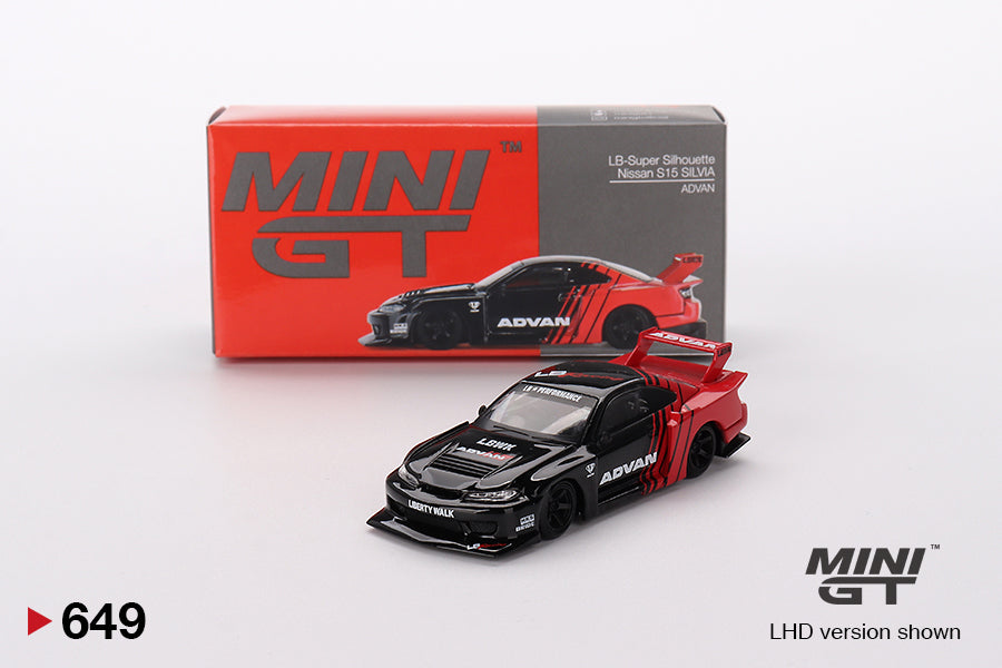 MiniGT - Nissan LB-Super Silhouette S15 Silvia 'Advan'