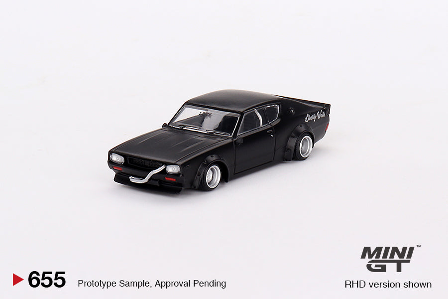 MiniGT - Nissan Skyline Kenmeri Liberty Walk - Matt Black