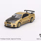 MiniGT - Nissan Skyline GT-R (R34) Top Secret Gold - Japan Exclusive