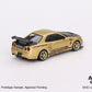 MiniGT - Nissan Skyline GT-R (R34) Top Secret Gold - Japan Exclusive