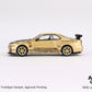 MiniGT - Nissan Skyline GT-R (R34) Top Secret Gold - Japan Exclusive