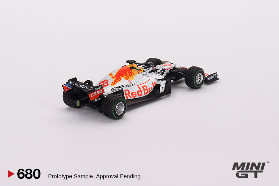 MiniGT - F1 Red Bull RB16B #33 Max Verstappen - 2021 Turkish GP