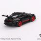 MiniGT - Porsche 911 (992) GT3 RS Black with Pyro Red