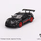 MiniGT - Porsche 911 (992) GT3 RS Black with Pyro Red