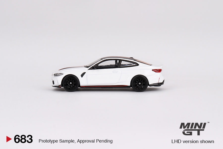 MiniGT - BMW M4 CSL Alpine White