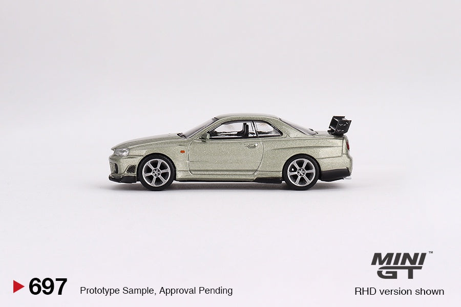 MiniGT - Nissan Skyline GT-R (R34) Tommykaira R-Z Millenium Jade