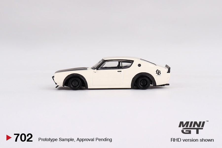 MiniGT - Nissan Skyline Kenmeri Liberty Walk White