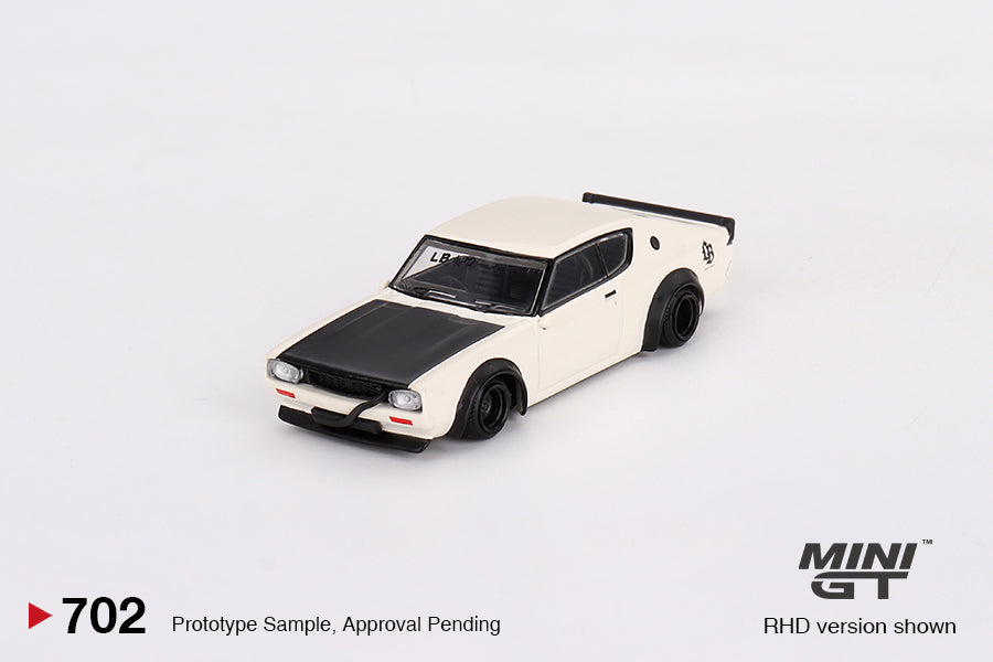 MiniGT - Nissan Skyline Kenmeri Liberty Walk White