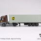 MiniGT - Mercedes-Benz Actros  w/ 40 Ft Container "UPS Europe"