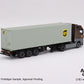 MiniGT - Mercedes-Benz Actros  w/ 40 Ft Container "UPS Europe"