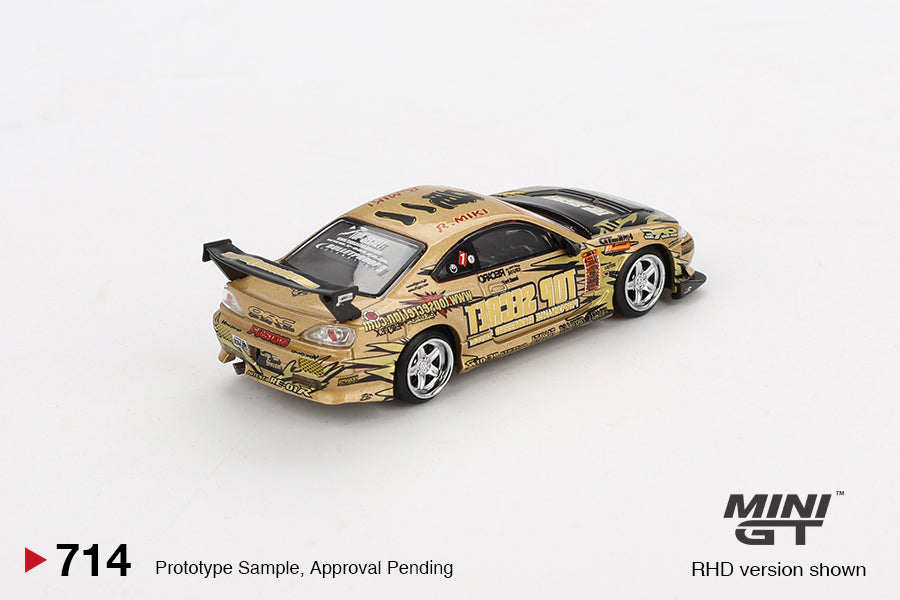 MiniGT - Nissan Silvia (S15) Top Secret D1GP - 1:64 Scale