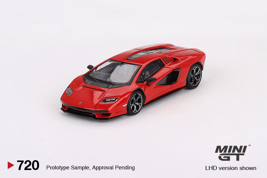 MiniGT - Lamborghini Countach LPI 800-4 Rosso Mars