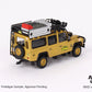 MiniGT - Land Rover Defender 110 '1989 Camel Trophy Amazon Team Japan'