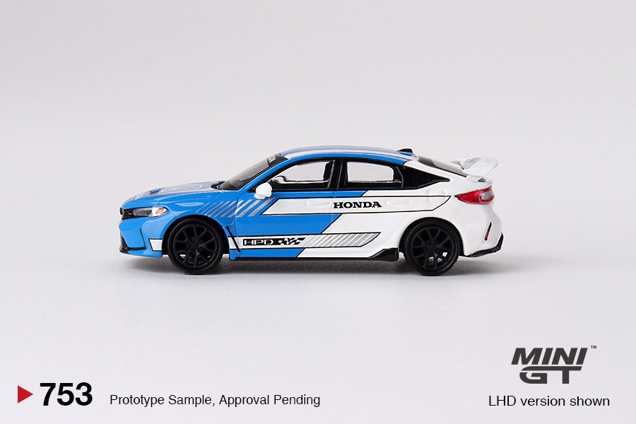 MiniGT - Honda Civic Type R #3 2023 Pace Car (Blue)