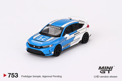 MiniGT - Honda Civic Type R #3 2023 Pace Car (Blue)
