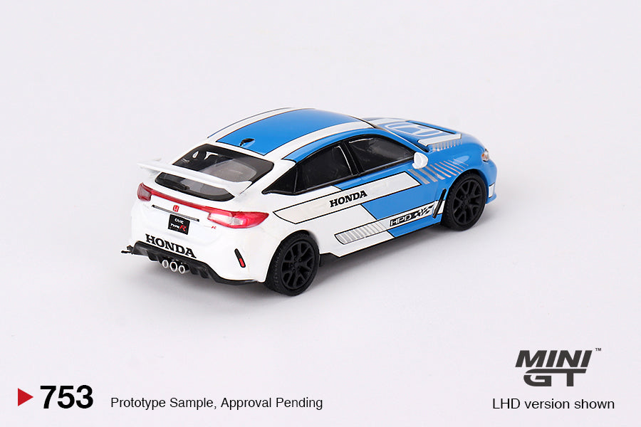 MiniGT - Honda Civic Type R #3 2023 Pace Car (Blue)