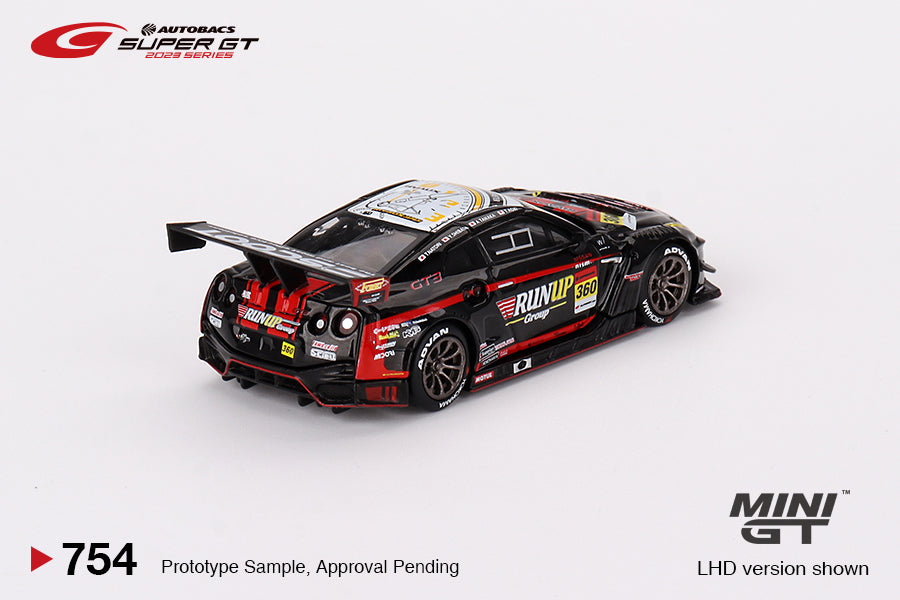 MiniGT - Nissan GT-R NISMO GT3 #360 "RUNUP RIVAUX GT-R" TOMEI SPORTS 2023 Super GT Series