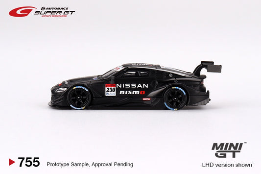 MiniGT - Nissan Z GT500 #230 2021 NISMO Presentation Super GT Series