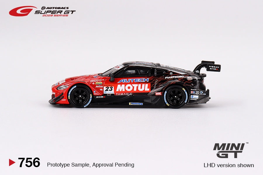 MiniGT - Nissan Z GT500 #23 "MOTUL AUTECH Z" NISMO 2023 Super GT Series