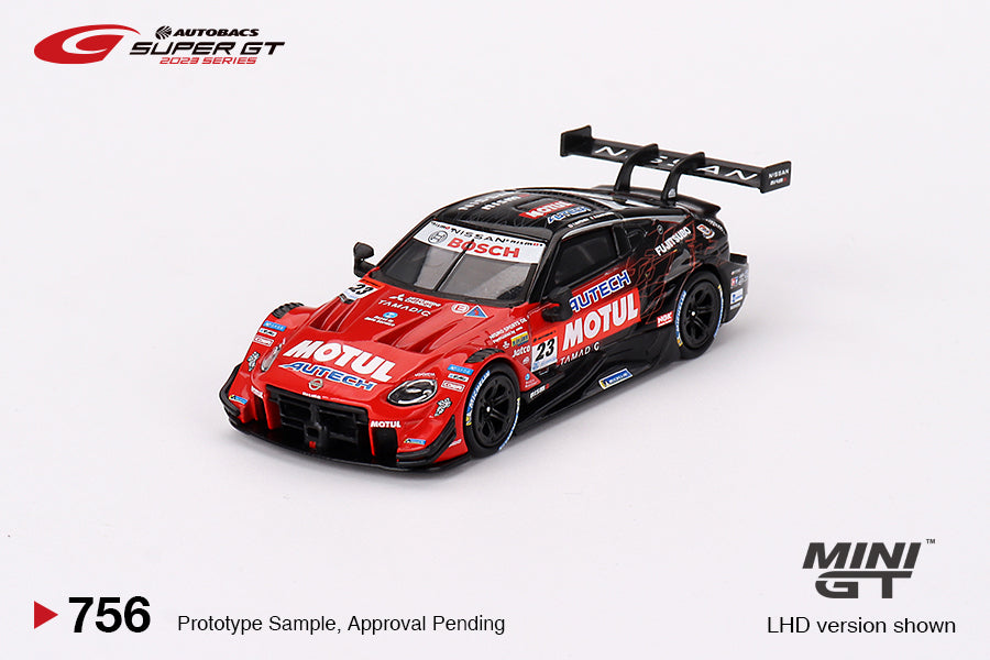 MiniGT - Nissan Z GT500 #23 "MOTUL AUTECH Z" NISMO 2023 Super GT Series