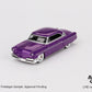 MiniGT - Lincoln Capri Hot Rod 1954 Purple Metallic