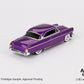 MiniGT - Lincoln Capri Hot Rod 1954 Purple Metallic