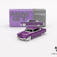 MiniGT - Lincoln Capri Hot Rod 1954 Purple Metallic