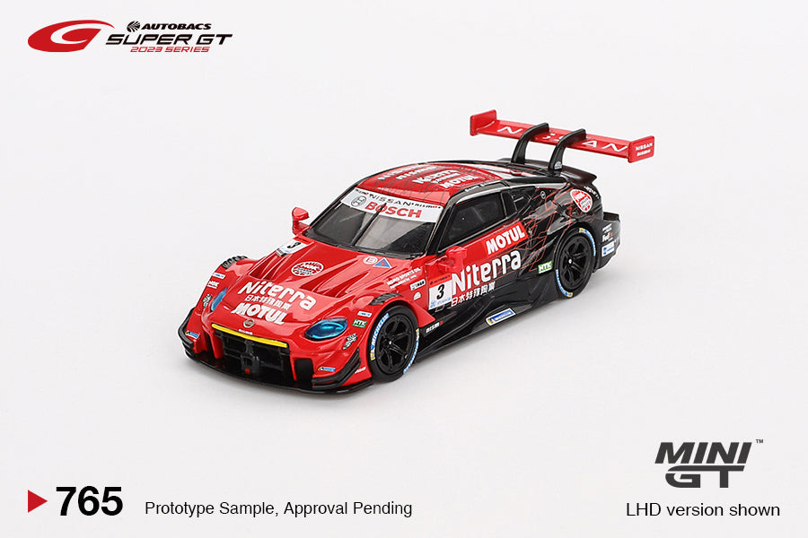 MiniGT - Nissan Z GT500 #3 "Niterra MOTUL Z" NDDP RACING 2023 SUPER GT SERIES