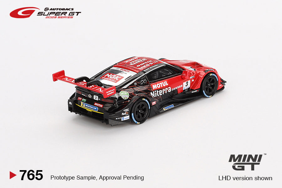 MiniGT - Nissan Z GT500 #3 "Niterra MOTUL Z" NDDP RACING 2023 SUPER GT SERIES