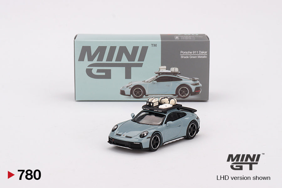 MiniGT - Porsche 911 Dakar Rally - Shade Green Metallic